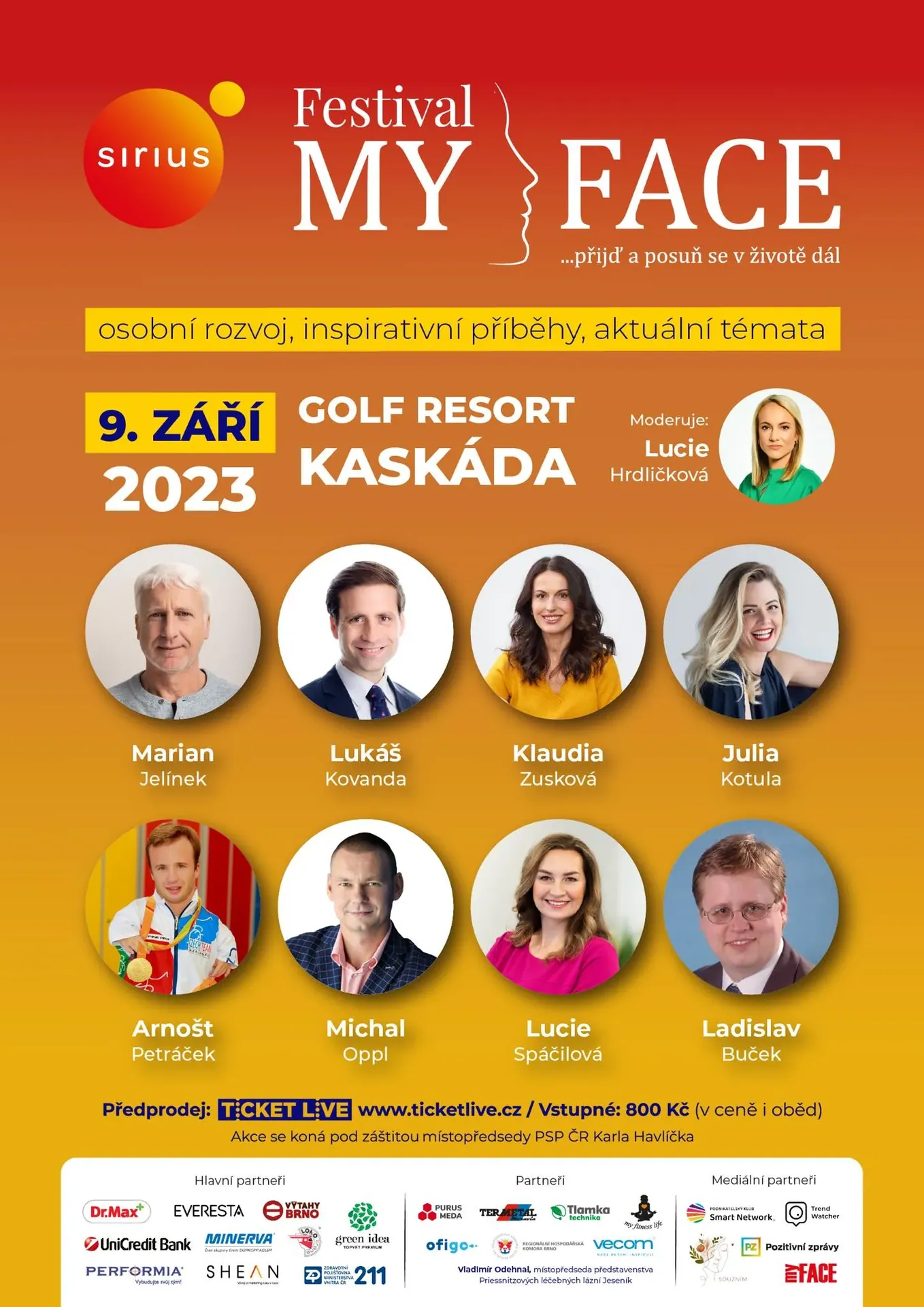 Sirius Festival MyFace, SOBOTA 09.09.2023, 9. 9. 2023, Golf Resort Kaskáda, Na Golfu 1772, 664 34 Kuřim — networkingová akce podnikatelského klubu Smart Network. — fotka 1
